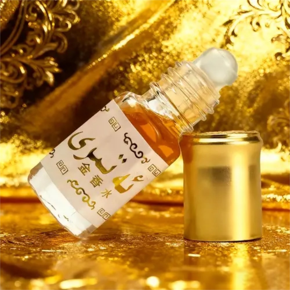 Perfume Fragrance Concentration - Óleo Perfumado Roll-On Arabian Gold Attar,