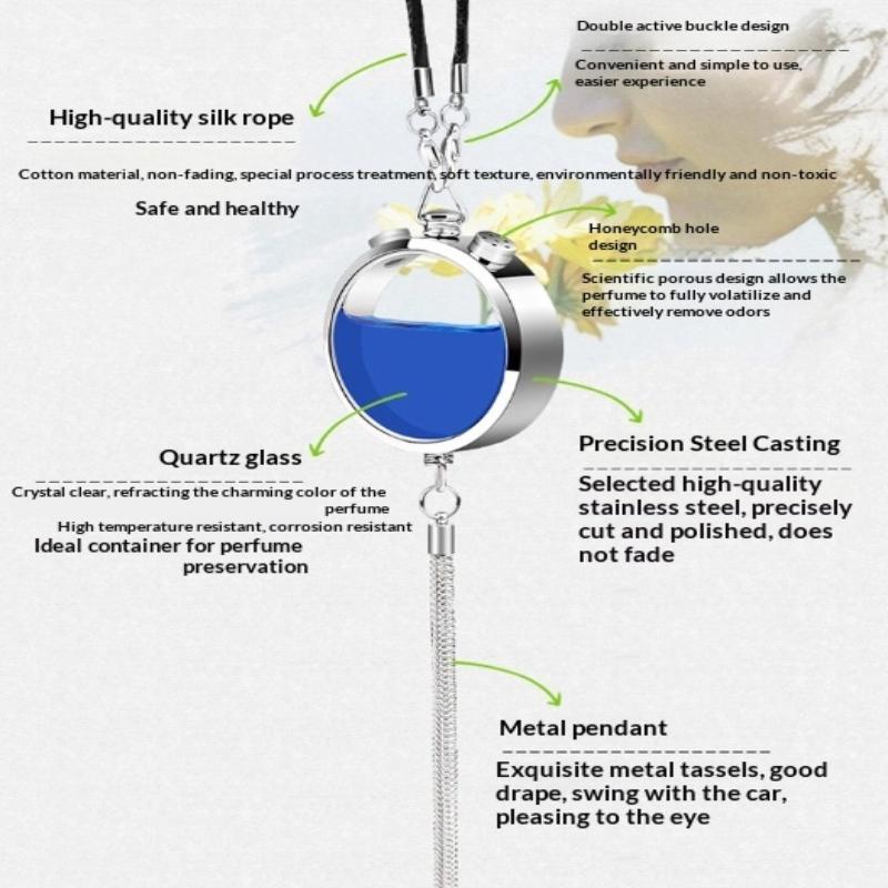 Pingente de metal para decoraç - Perfume Fragrance One avaliação e preço