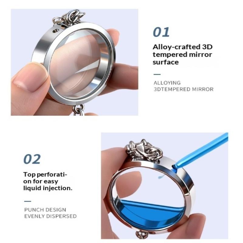Pingente de metal para decoraç - Perfume Fragrance One avaliação e preço